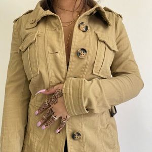 H&M tan trench coat